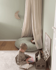 Coussin de sol LEMPI | sauge
