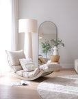LAAKSO rocking lounger | beige