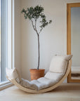 LAAKSO rocking lounger | birch - Second Chance