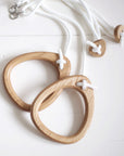 RINGS play rings | oak - white rope