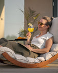 OHRA outdoor cushion | shell - Second Chance