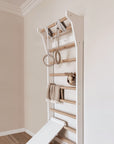 ULPU MINI gym rings | white waxed - white straps