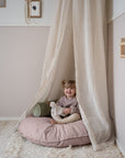 Coussin de sol LEMPI | rose clair