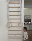 AARNI wall bars | white - birch
