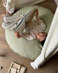 Coussin de sol LEMPI | sauge