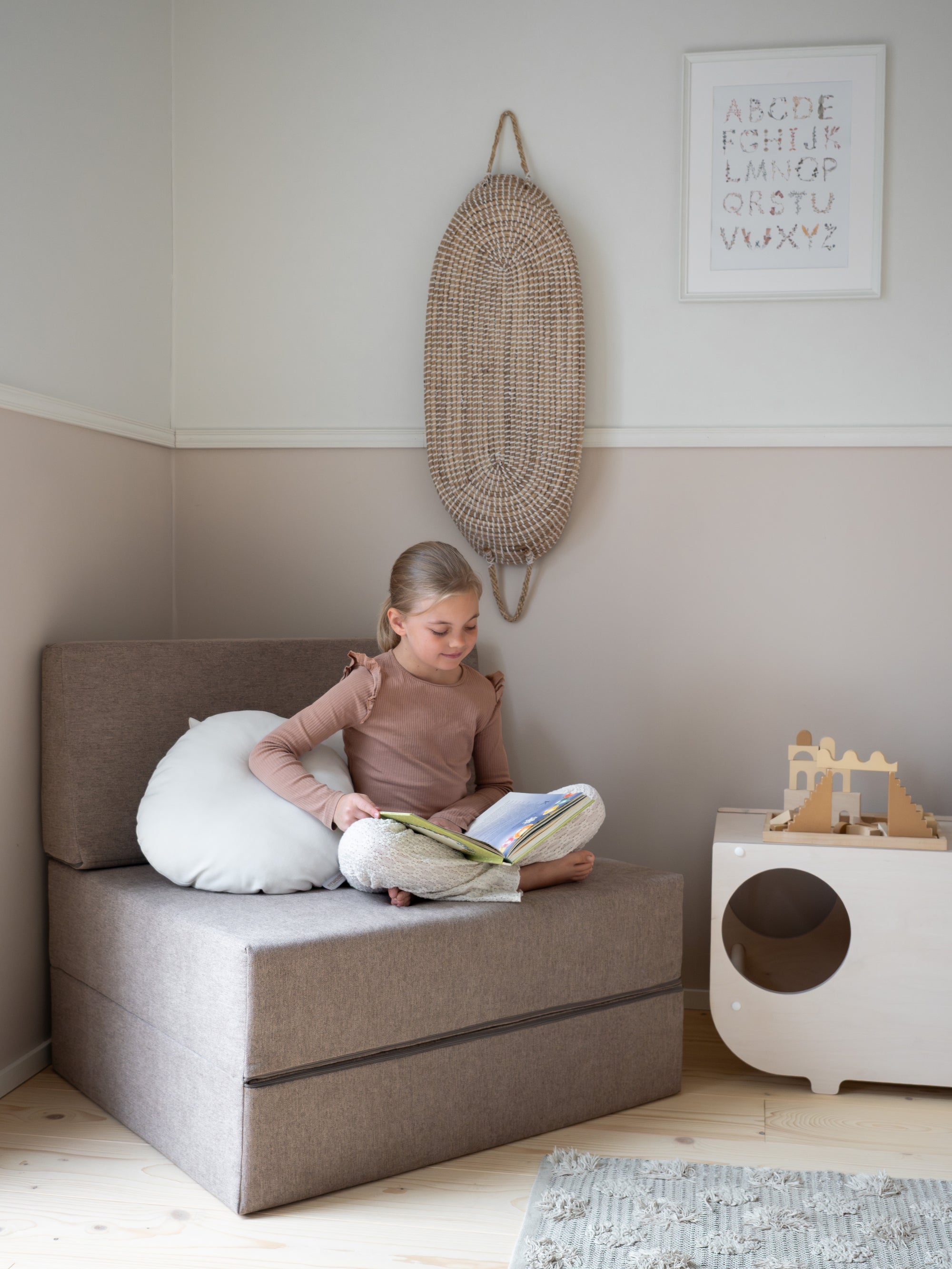 KINOS golvsoffa | taupe