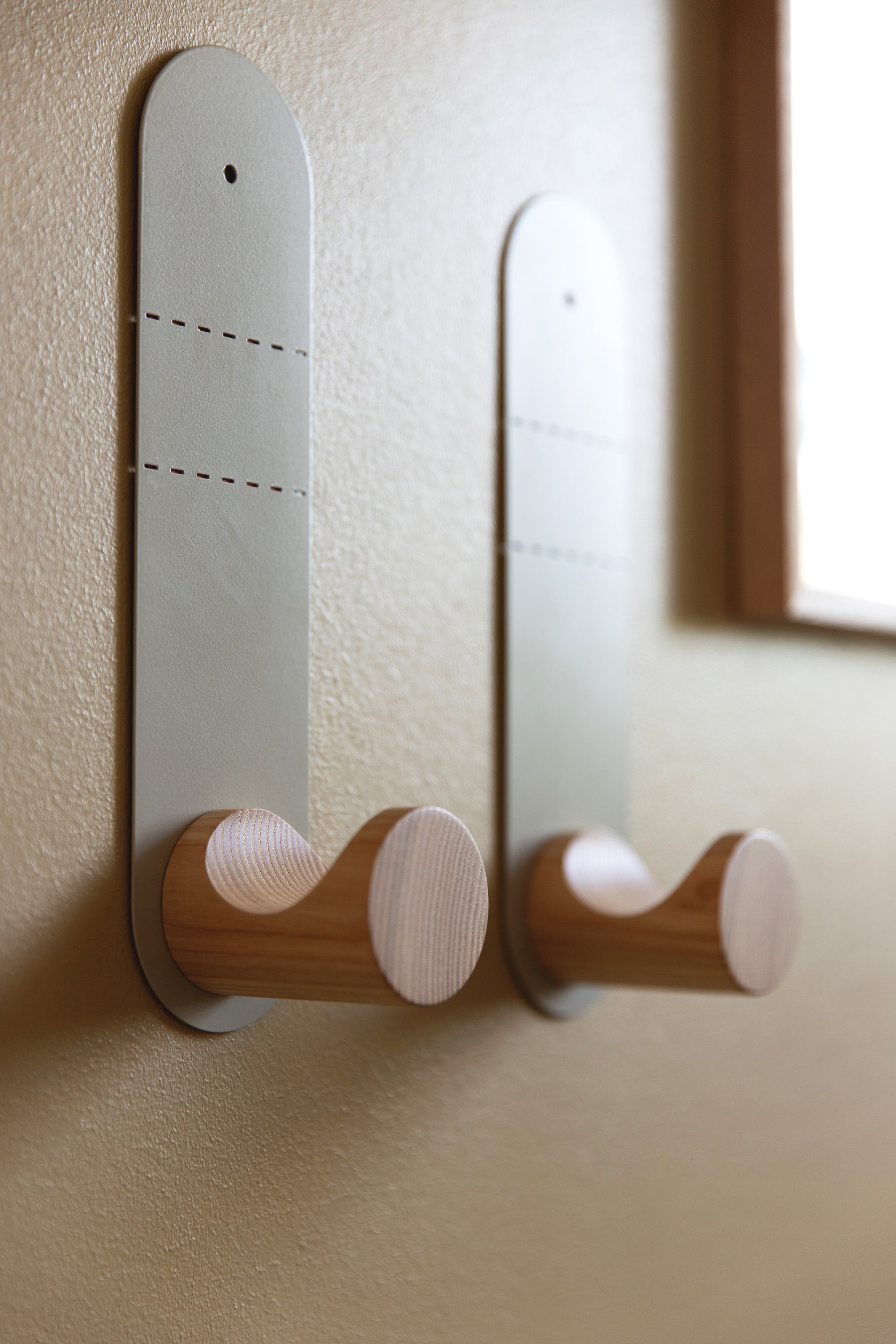 SILMU gancio da parete e porta | beige