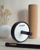 Roue d'exercice KIVI | blanc - noir