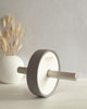 Roue d'exercice KIVI | blanc - gris