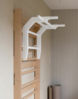 Barre de traction et station de dips OKSA | blanche