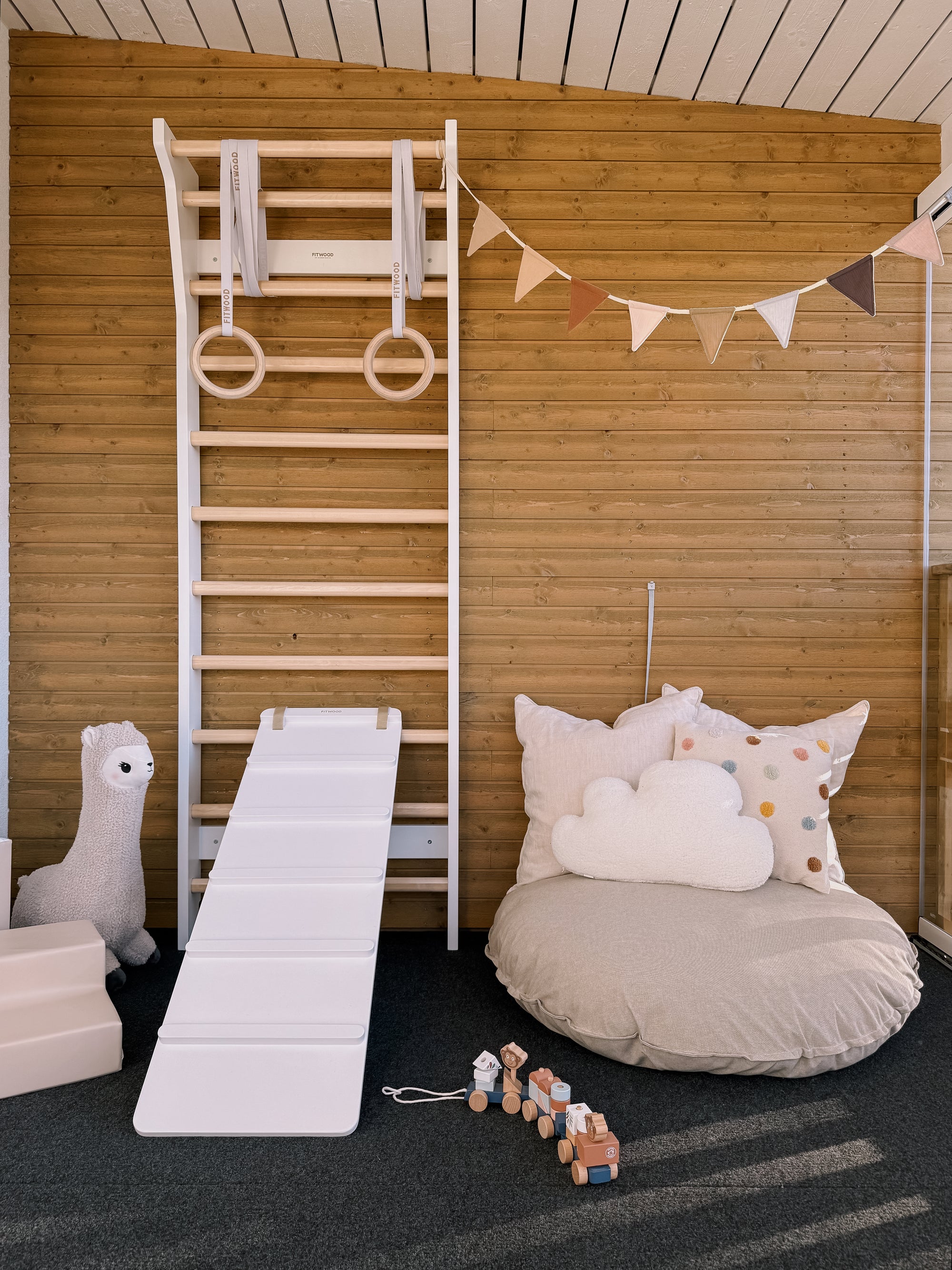 TAIMI spalliera | bianco - betulla