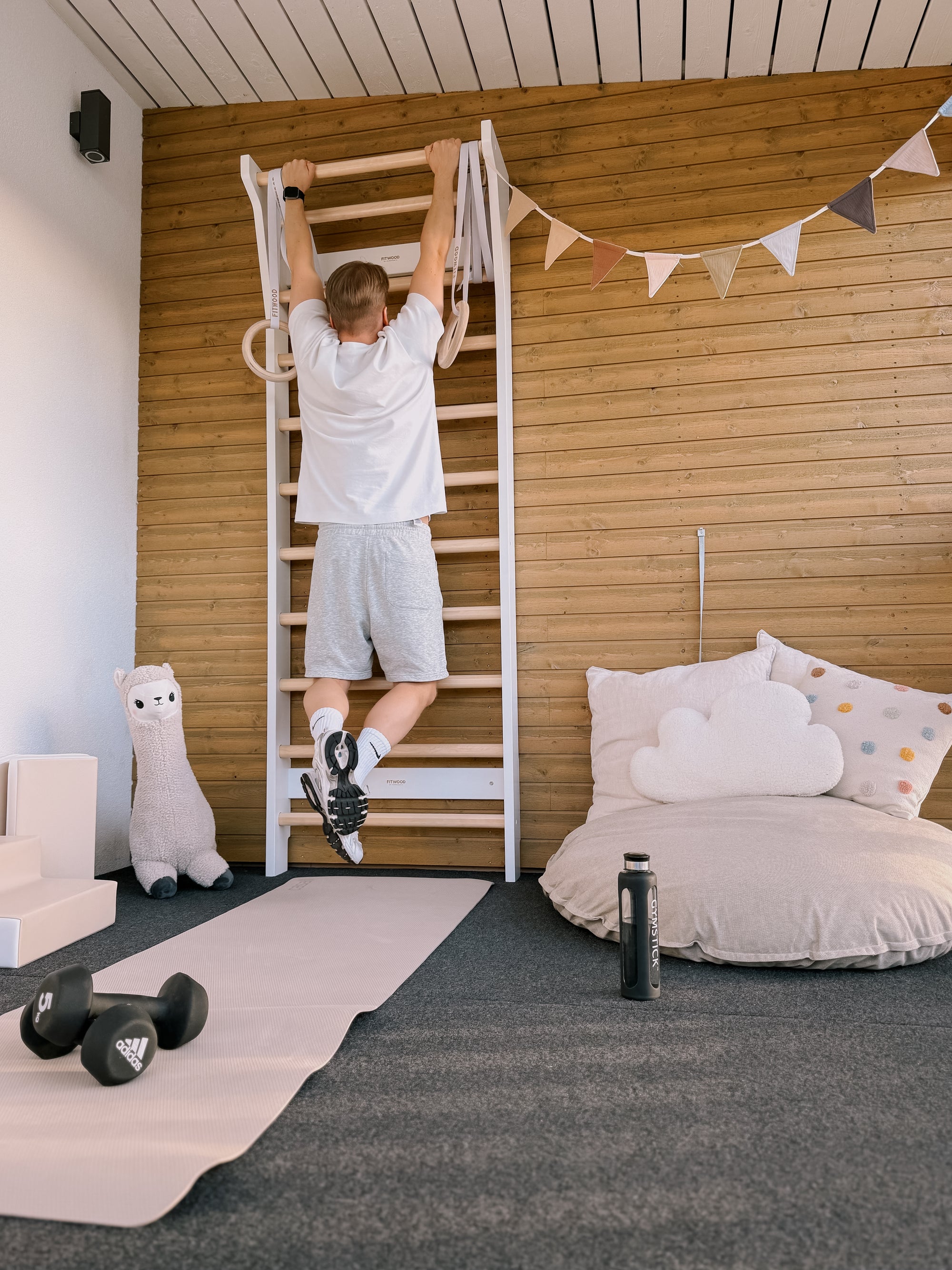 TAIMI spalliera | bianco - betulla