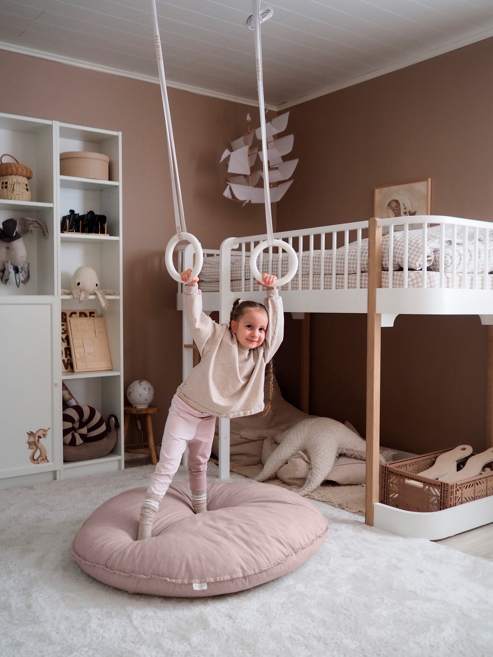 LEMPI floor cushion | light pink